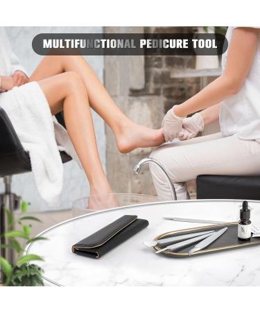 Feryes Professional Pedicure Knife Set for Ingrown Toenails | 4-Part Tool Set with Leather Case First-Class Foot Care - Buy Online on GoSupps.com
