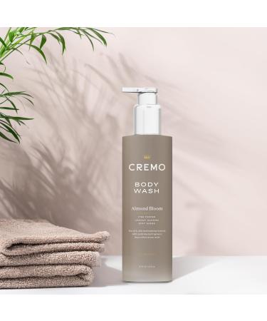 Cremo Almond Bloom Body Wash for Women - 16 Fl Oz | Moisturizing with Pink Pepper & Suede - International Shipping Available - Buy Online on GoSupps.com