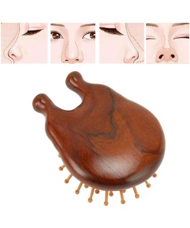 Multifunctional Wooden Massage Hair Brush & Scalp Cushion Portable Comb for Home & Travel - Buy Online on GoSupps.com