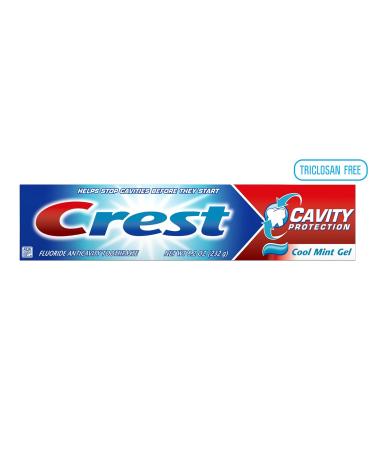 Crest Cavity Protection Cool Mint Gel Toothpaste 8.2 Oz (Pack of 6) - Mint Flavor, 8.2 Ounce - Buy Online on GoSupps.com
