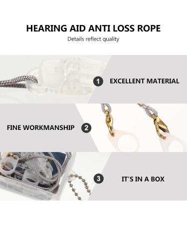 Scicalife BTE Hearing Aid Clip for Adults - Portable Anti-Lost Lanyard for Seniors - Buy Online on GoSupps.com