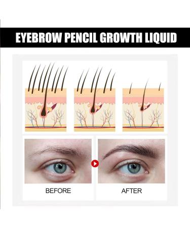 Mnozreo Eyebrow growth serum natural oil for dark and thick eyebrows eyebrow growth solution repair fluid 30 ml 1 piece - Buy Online on GoSupps.com