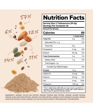 Complement Organic Chocolate Vegan Protein Powder & Triple B12 Spray Bundle Plant-Based Protein and Essential B12 Supplementation for Energy and Wellness - Buy Online on GoSupps.com