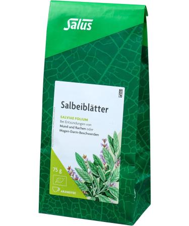  Salus SALBY LEAVES Salviae folium Bio Salus 75 g - Buy Online on GoSupps.com