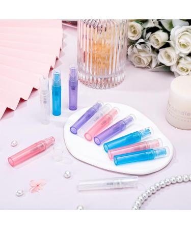 Phoetya 32 StCK 2ML Mini Spray Bottles - Portable Plastic Perfume Containers in 4 Colors for Travel & Outdoor Makeup - Buy Online on GoSupps.com