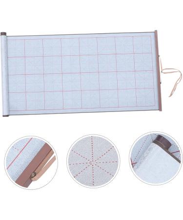 LALAFINA 2pcs Household Painting Convenient Writing Chinese Water Calligraphy for Cloth Tool Mat Practice Silverx2pcs 75.00X38.00X0.10CMx2pcs - Buy Online on GoSupps.com