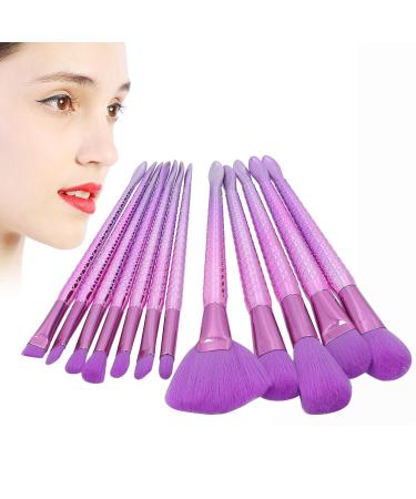 12 Piece Makeup Brush Set | Soft Dense Hair Brushes for Foundation Powder & Eyeshadow | International Shipping Available - Buy Online on GoSupps.com