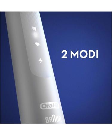 Oral-B Pulsonic Slim Clean 2900 Electric Toothbrush Double Pack - 2 Plug-In Brushes & 2 Modes | Ideal Dental Care Gift in Gray/White - Buy Online on GoSupps.com