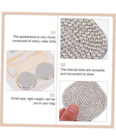 Buy JECOMPRIS Colored Contact Lens Care Box - 3-Piece Storage Container Organizer in Various Colors - Ideal for Travel & Daily Use - Buy Online on GoSupps.com