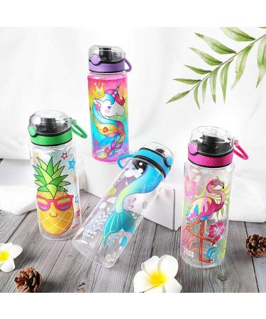 Cute Unicorn Water Bottle for School Kids Girls - BPA Free, Leak Proof, Easy to Clean - 23oz - Buy Online on GoSupps.com