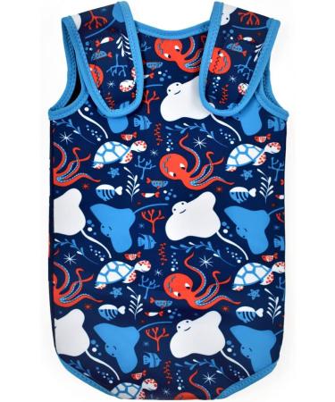 Splash About Baby Wrap Wetsuit Under The Sea 18-30 Months - Best Protection for Swimming Adventures - Buy Online on GoSupps.com
