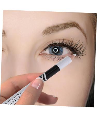 VINTORKY 20 Pcs Lying Silkworm Eyeliner Glitter Eyeliner Waterproof Eye Liner Pencil Gel Wooden Pole White - Buy Online on GoSupps.com