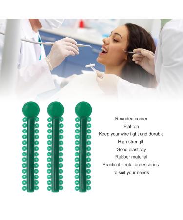 Buy Orthodontic Elastic Rubber Bands - 40 Count | Elastic Tooth Clips & Ligature Tapes for Effective Teeth Alignment | International Shipping Available - Buy Online on GoSupps.com