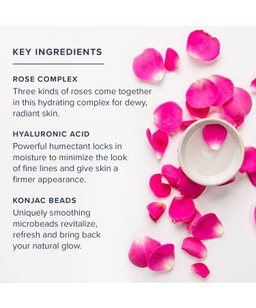 HERITAGE STORE Rosewater Jelly Facial Mask - Hydrating Gel Treatment with Hyaluronic Acid for Dry Skin | Vegan & Cruelty Free 2oz - Buy Online on GoSupps.com