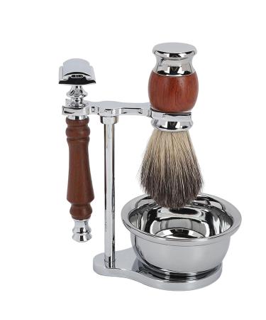Premium Hohxfyp Razor Set for Men - Complete Manual Shaving Kit with Alloy Razor Beard Brush Shaving Soap | Perfect Gift for Fathers Husbands & Friends - Buy Online on GoSupps.com