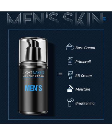 Men's Makeup Cream Men's Tone-Up Lazy Cream Long Lasting Refreshing & Non-sticky Men's Gentle Multi-Effect Bare Face Concealer for Moisturizing and Spot Coverage (3PCS) - Buy Online on GoSupps.com