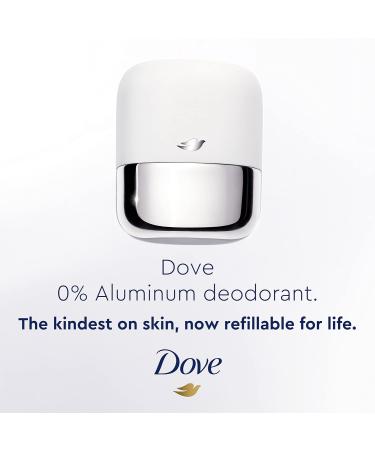 Dove Refillable Deodorant Kit for Women - 0% Aluminum Sensitive Skin - 2 Refills 1.13 OZ Each | Eco-Friendly Deodorant - Buy Online on GoSupps.com