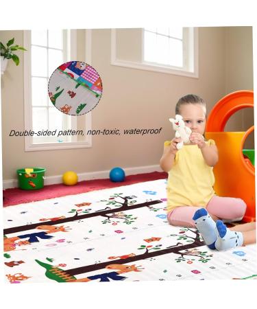 Reversible Baby Play Mat 79x71 Inch - Waterproof Crawling Mat for Indoor/Outdoor - Perfect for Baby's Playtime - Buy Online on GoSupps.com