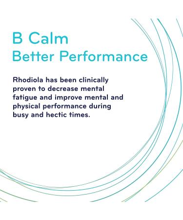 SISU B Calm with 250 mg Rhodiola 120 VC (Pack of 1) Unflavored 120 count (Pack of 1) - Buy Online on GoSupps.com