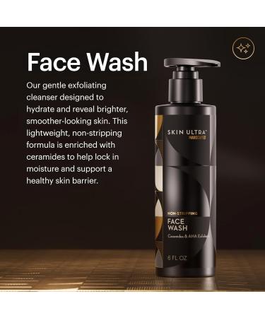 MANSCAPED Skin Ultra Starter Kit - Men's Daily Skincare Routine with Face Buffer PRO Electric Silicone Scrubber Exfoliating Face Wash with Ceramides Facial Moisturizer Infused with Hyaluronic Acid - Buy Online on GoSupps.com