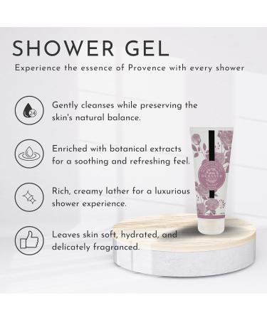 Durance Les Eternelles Natural Shower Gel For Women (200ml) Rose Petal Fragrance - Women s Body Wash | Nourishes Gently Cleanses Hydrates & Softens Skin - Buy Online on GoSupps.com