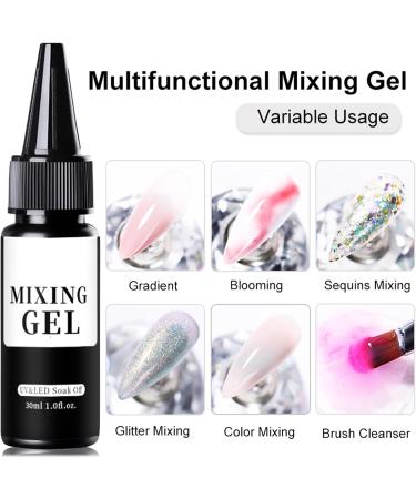 Clear MultiPurpose Mixing Gel 30ml Fashion Mixing Gel for Celebrations Holidays Cosplay Occasions - Buy Online on GoSupps.com