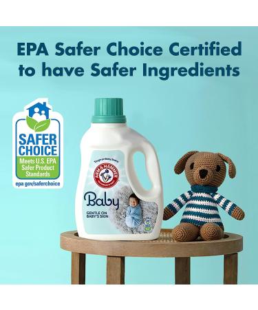 ARM & HAMMER Baby Liquid Laundry Detergent - 118.1 fl oz (75 Loads) - Buy Online on GoSupps.com