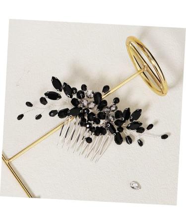 Ipetboom Prom Tiara Crystal Side Hair Comb Hair Accessories for Bride Bridal Crystal Hair Comb Wedding Headpiece Bridal Comb Barrette Bridal Headdress Simple Rhinestones Bridesmaid Hair up - Buy Online on GoSupps.com