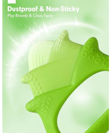 2 PCS Baby Books & Teethers Set - Teething Toys for Babies 0-6-12 Months - Buy Online on GoSupps.com