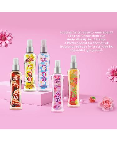 So Sweet Pea Body Mist - Floral Perfume for Women with Bergamot Sweet Pea Peony Notes - Ideal Gifts for Women - Body Spray for Women - 3.5 oz - Buy Online on GoSupps.com