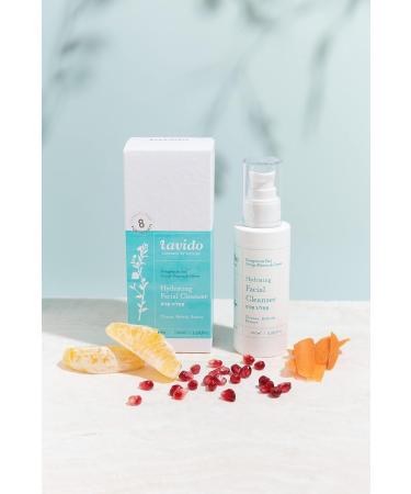 Lavido Natural Hydrating Facial Cleanser | Non-Toxic Skincare for All Skin Types (100 ml - Buy Online on GoSupps.com
