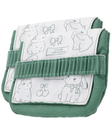 2PCs women bandage tampon storage sanitary bag pad and tampon holder for wallet tampon pouch sanitary bags.