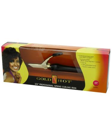 Buy Gold N Hot Professional 3/4 Inch Spring-Grip Curling Iron - Best International Shipping & Styling Tool - Buy Online on GoSupps.com