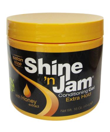 Shine 'n Jam Conditioning Gel | Extra Hold 1 Pound (Pack of 1)