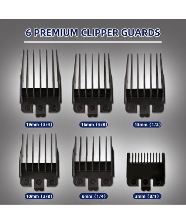 GEC Smart Hair Clipper for Men - Rechargeable Low Noise 5-Mode Professional Hair Trimmer Kit with Auxiliary Light - Buy Online on GoSupps.com