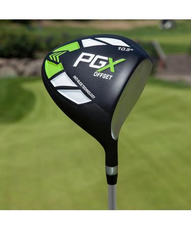 Pinemeadow Golf PGX Offset Driver Ladies Right Hand Graphite Ladies Flex - Black/Green/White - Buy Online on GoSupps.com