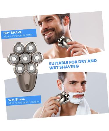 Premium Electric Face Shaver for Men - Stainless Steel Travel Razor & Clippers - Buy Online on GoSupps.com