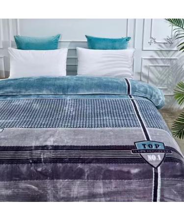 Buy Lgykumeg Fleece Blanket - Queen Size 2-Layer Soft & Warm Lightweight Throw for Couch Sofa Bed - Purple 200x230cm - International Shipping Available - Buy Online on GoSupps.com