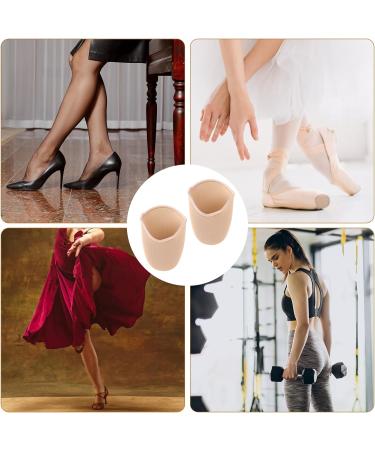 KALIONE Ballet Toe Pads - Knitted Fabric Half Socks for Women & Girls | Toe Protectors for Pointe Shoes, Dance Shoes, High Heels - Buy Online on GoSupps.com