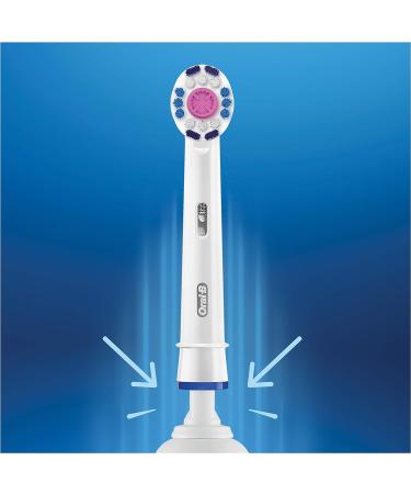 Oral-B Braun 3D White Electric Toothbrush Replacement Head - Pack of 3 Refill Brushes - Buy Online on GoSupps.com