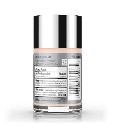 Neutrogena Healthy Skin Liquid Makeup Foundation SPF 20 - Lightweight & Flawless Coverage Natural Ivory - Antioxidant Vitamin E & Feverfew 1 fl. oz - International Shipping Available - Buy Online on GoSupps.com