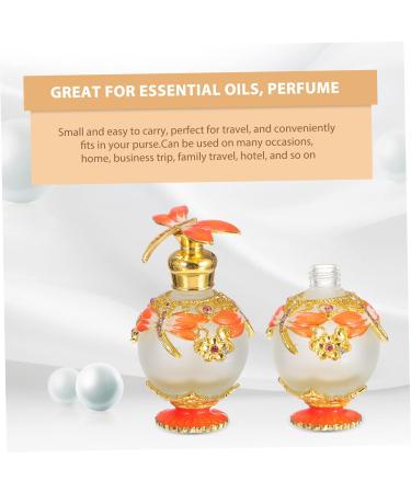 Beaupretty 3pcs Decorative Dragonfly Refillable Perfume Bottles - Travel-Friendly Arab Design Colored Stone 8x4x4cm - Fancy Makeup & Empty Bottles - Buy Online on GoSupps.com