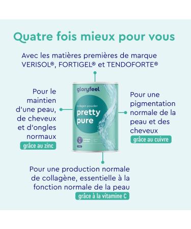 Flavorless Collagen Powder 500g With Patented Premium Ingredients 12500mg Hydrolyzed Collagen Type I Enriched With Vitamin C Zinc and Copper Supports Skin Nails & Hair* - Buy Online on GoSupps.com