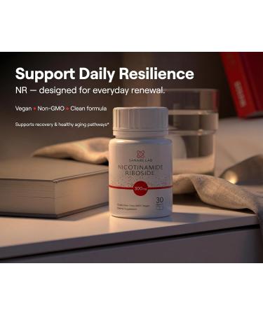 NAD+ Supplement with Nicotinamide Riboside (NR) 300 mg | Cellular Energy & Metabolism Support | 30 Capsules 30 Count (Pack of 1) - Buy Online on GoSupps.com