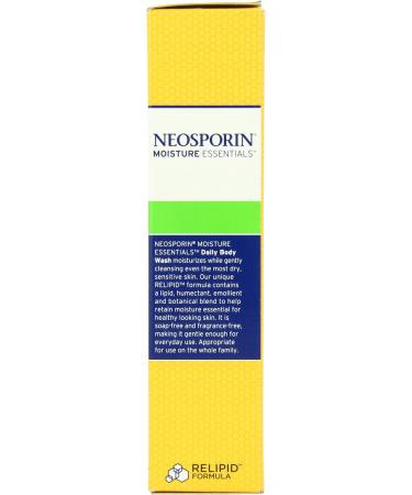 Neosporin Essentials Moisture Body Wash - Soap Free Fragrance Free 10oz | International Shipping Available - Buy Online on GoSupps.com