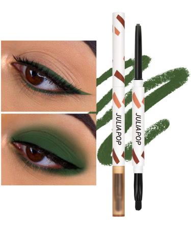 Eyeshadow Stick Makeup Cream Gel Texture with Brush | Quick Drying and Long Lasting Eye Pencil Makeup Supplies for Daily Use Dtt Mint Green - Buy Online on GoSupps.com