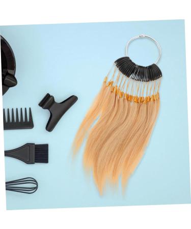 Gatuida Set De M ches Cheveux Naturels Pour Entra nement Coloration Avec Boucles Dor es Accessoires Stables Et Ajustables Pour Salons Et tudiants Coiffure - Buy Online on GoSupps.com