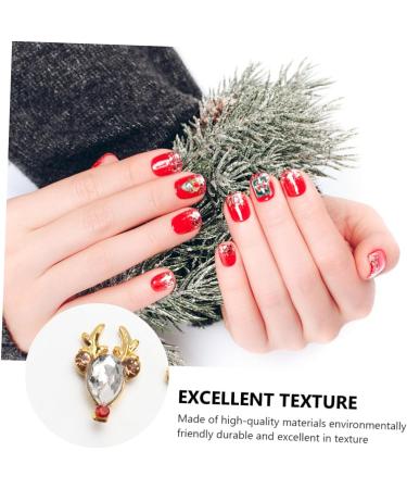 Colorful Nail Jewelry Christmas Decorations | Manicure Tools & Creative Nail Accessories | Perfect Stocking Filler - 5.8x5.8cm - Buy Online on GoSupps.com