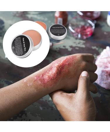 Buy Professional Halloween Make Up Wax & Spatula Tool | Special Effects Stage Make-Up for Scary Looks - Buy Online on GoSupps.com