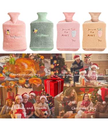 Buy Aomaigad Leak-Proof Hot Water Bottle 2L with Cover - BPA Free Ideal for Hot and Cold Therapy - Buy Online on GoSupps.com